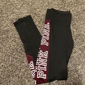 pink leggings
